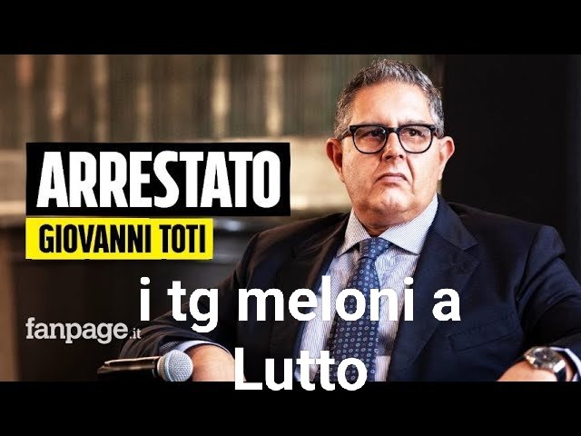 #TotiArrestato, per i #meloniani sarà di sicuro una persona per bene, ma per me e per gli Italiani perbene No!! #Telemeloni ha oscurato quest'arresto, noi invece faremo sapere al mondo che #Toti è in galera. Condividiamo tutti Grazie