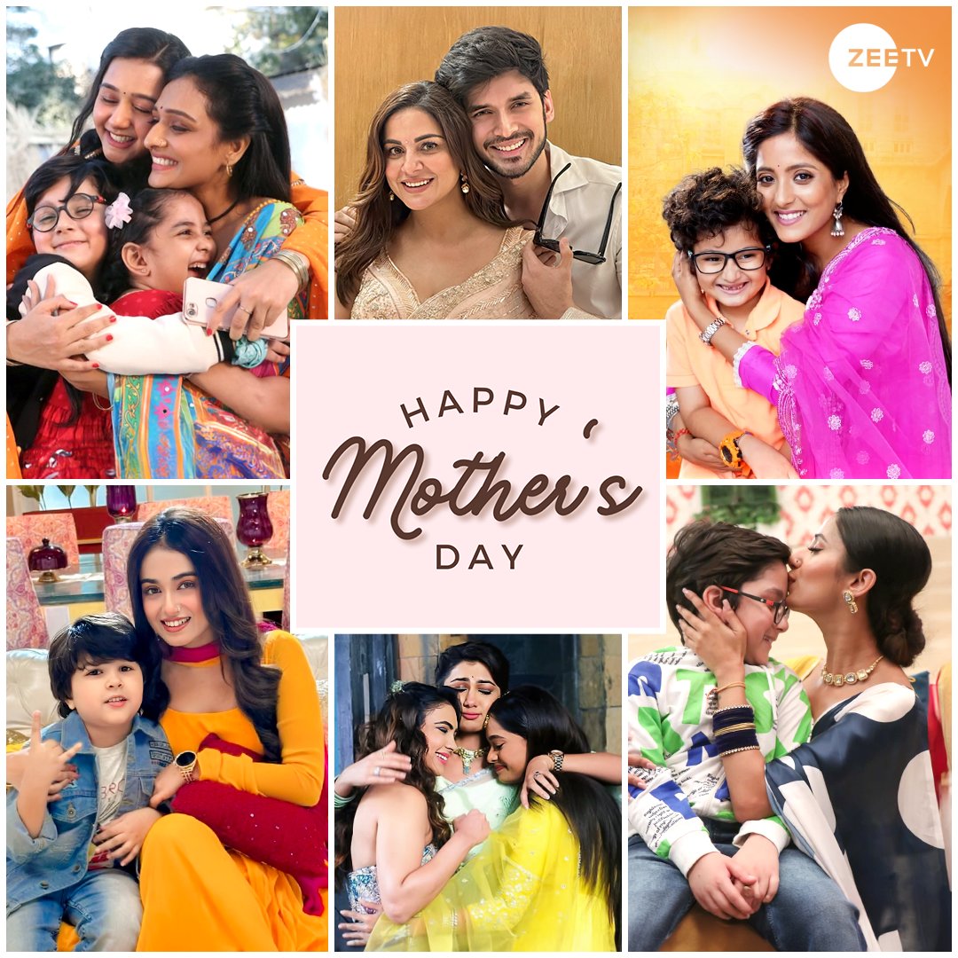 Behind every blockbuster moment, is a superhero mom making it all possible. Happy Mother's Day to the real stars of our lives! #HappyMothersDay #ZeeTVAPAC #AishwaryaKhare #AmanGandhi #MuniraKudrati #TrishaSarda @AryaSmilesa #ParasKalnawat @ulkaguptateam #NihanJain #NeeharikaRoy