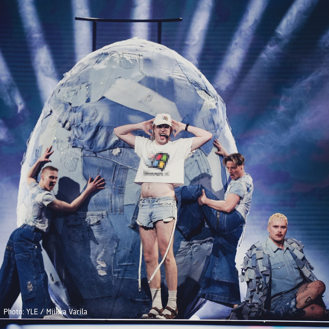 NO RULES! ⚡ Finland's very own Windows95man is through to the #Eurovision grand final next Saturday.
