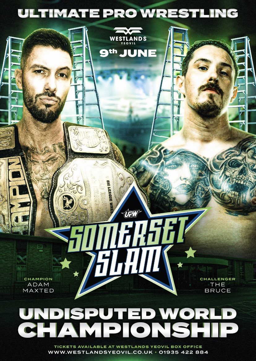 TheMCWithSocks's tweet photo. The new champ takes on the second ever champ in a ladder match! 

🗣🎤🎙️🎧🧦

🤼‍♀️ @UltimateProUK 
💪 @AdamMaxted Vs The Bruce
🎟️ https://t.co/iAD0goYvtd 

#socks 
#socksaddict #sockschallenge  #sockknittersofinstagram 
#MC 
#Host #hosting
#yeovil
#commentary 
#upcomingevents https://t.co/Bkl7JBBTSN