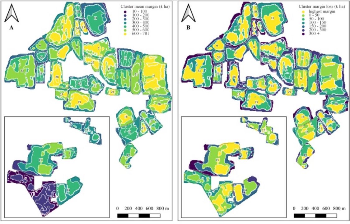 New paper💥Now you can make the most of #farm #yield map datasets! Fantastic work led by David Clarke. A comprehensive framework to process & correct yield map datasets to assess field performance & economic appraisal #soil #agriculture #DataScience ➡️ sciencedirect.com/science/articl…