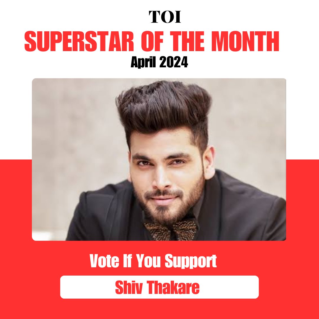 Vote if you Support - #ShivThakare ❤️ 1 Like = 1 Point 1 Repost= 5 Points 1 Bookmark = 2 Points 1 Reply = 1 Point Winner Announcement On May 12 At 6PM