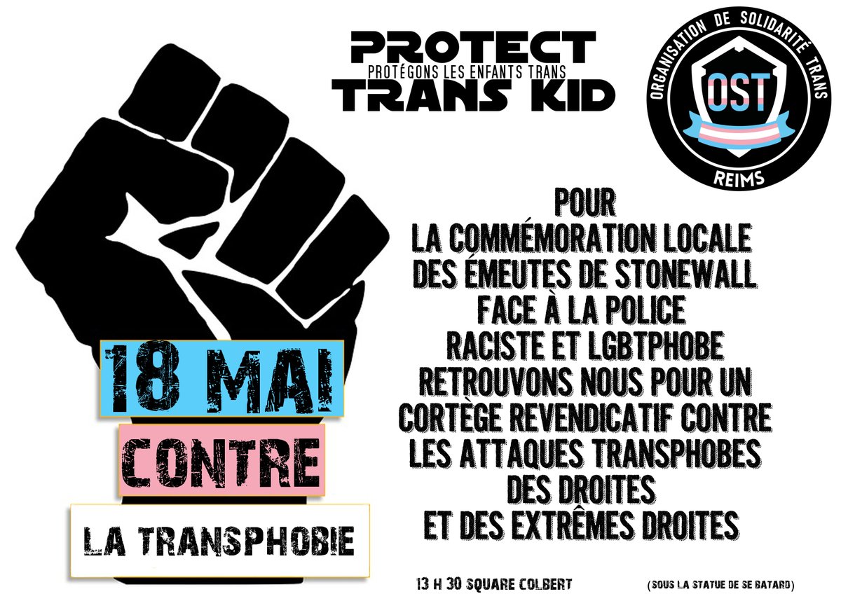 Cortège Queer revendicatif à la marche des fiertés de Reims !!! #ProtectTransKids  #QueersForPalestine #Reims #ACAB #antifascist