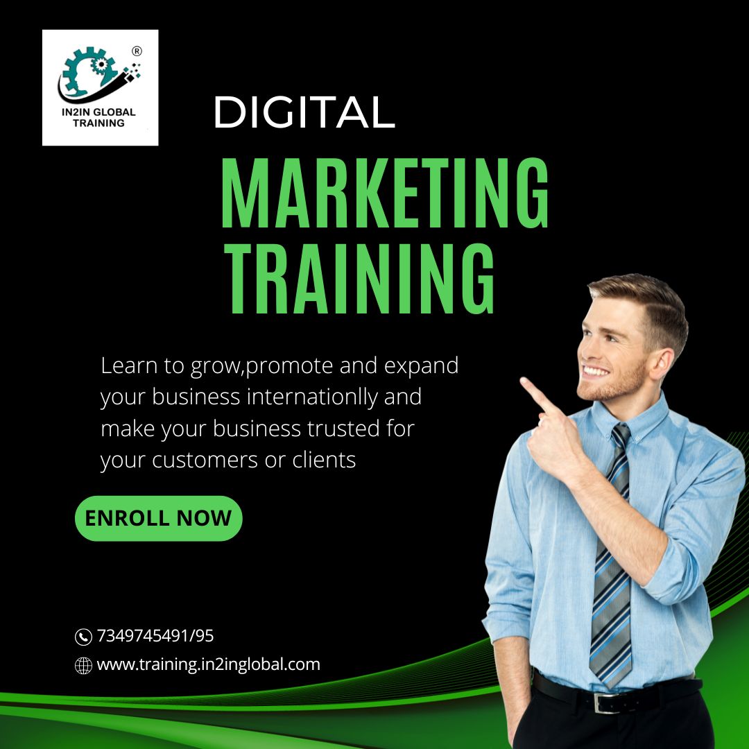 📢 Attention all aspiring digital marketers! Are you ready to take your skills to the next level? 🚀 Learn everything from social media marketing to SEO and PPC with our expert-led online training platform. 
#digitalmarketing #onlinelearning #In2InGlobalTraining