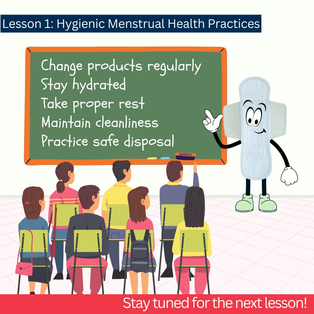 With the right #knowledge, #menstrualhygiene & #safety can be maintained way better. Also, providing access to quality #menstrualproducts #empowers #women to navigate their periods with #confidence & #dignity.
#MenstrualAwareness #MenstrualHygieneDay #MHDay #PeriodFriendlyWorld