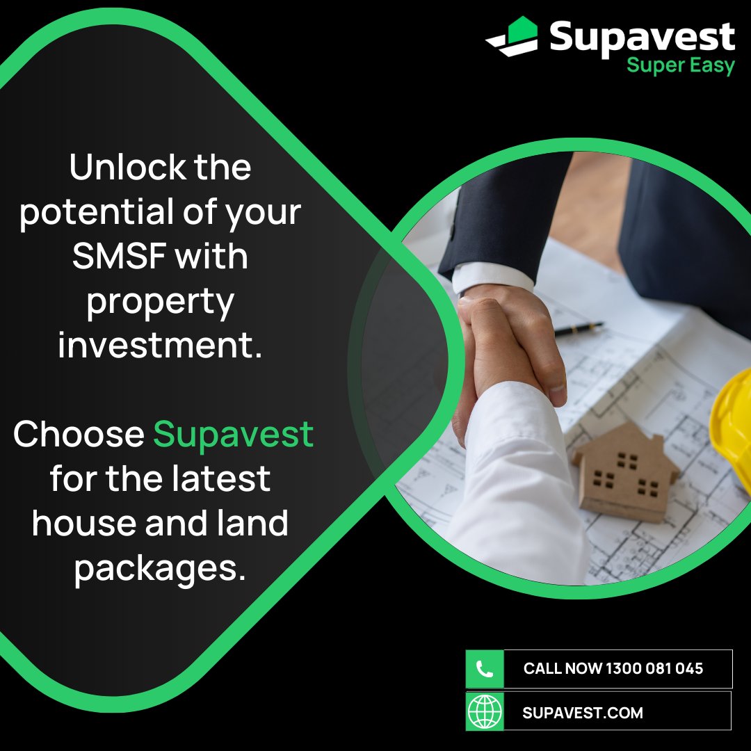 🤔 Think property for your SMSF. Supavest allows you to invest in house and land builds: hubs.li/Q02wh-Y40

#PropertyInvestment #Supavest