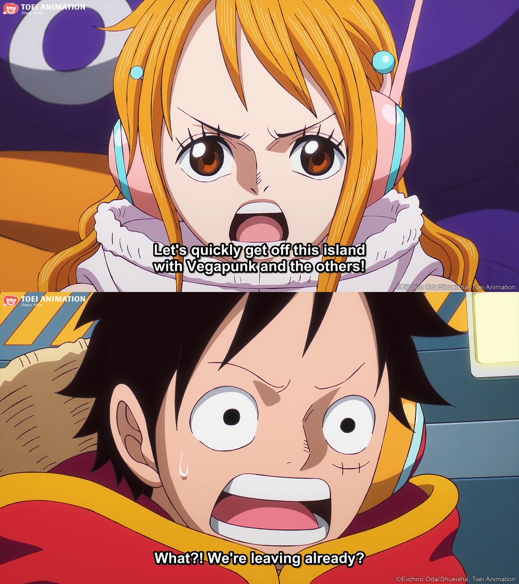But you just got here! (via @OnePieceAnime)