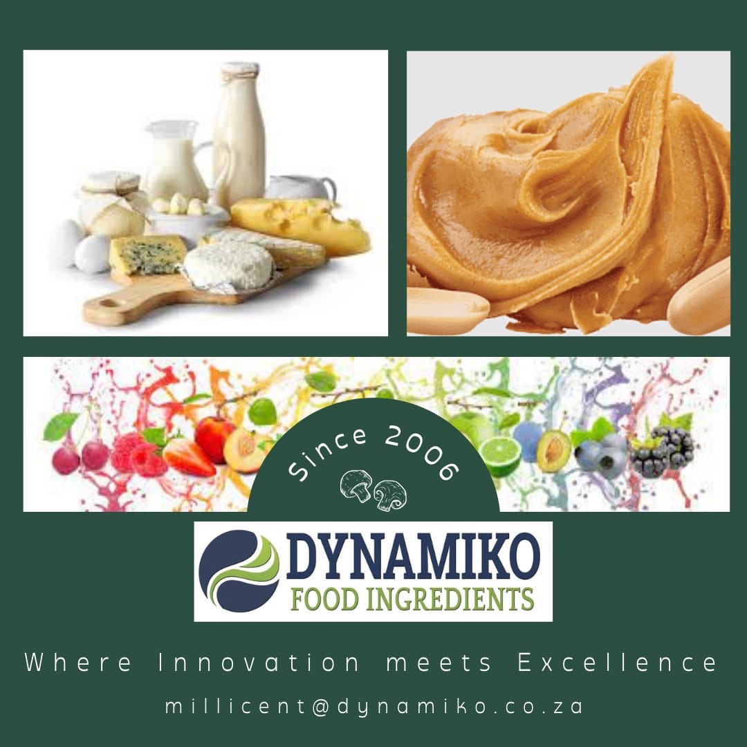 Contact us today for any and all of your food ingredient supply needs.   

Email millicent@dynamiko.co.za or WhatApps 063 669 1805 

#Cultures #Stabilisers #Blends #Preservatives #Pulps #Syrups