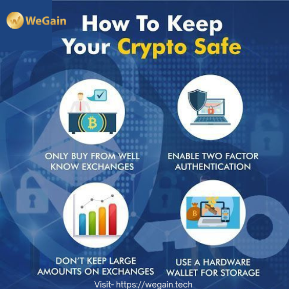 How To Keep Your Crypto Safe        
Visit- wegain.tech 

#cryptocoin #earnings #wegain #cryptotrading #cryptocurrency #cryptonewsdaily #cryptofund #wegainfund #cryptoexchanges