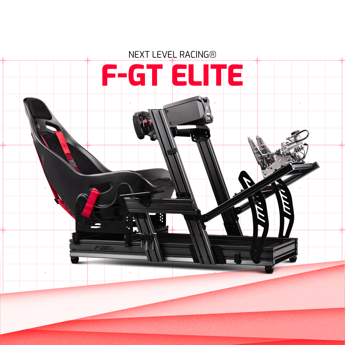 Follow the Grand Prix season virtually with your very own Racing Simulator! 😱 Check out our range of Formula cockpits here! 🏎️ Which one are you choosing? View the range here! nextlevelracing.com/racing-cockpit… #NextLevelRacing #SimRacing #FormulaSimRacing