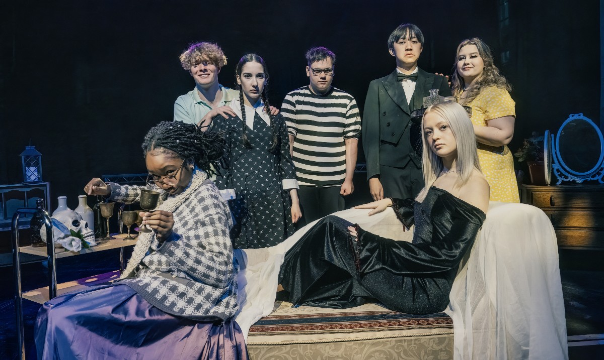 🎭 It's Showtime at Peterborough College! 🎭Our Performing Arts Department presents 'The Addams Family' - secrets, love, and family drama await! 🎟️Tickets: ow.ly/8uP050Ryt5R.