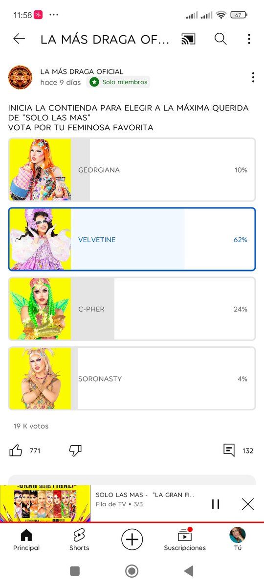 Nallelouuu's tweet photo. Que paso con el premio de estrellas platas  y aparte la votación a favor de VELVETINE @velvetine15, que poca que una paga y no así respetan 
EY QUE PASÓ??????

#TeamCpher #SoloLasMas #SLM #LaMasDraga #LMD
#SoloLasMas https://t.co/IUEHbZff56