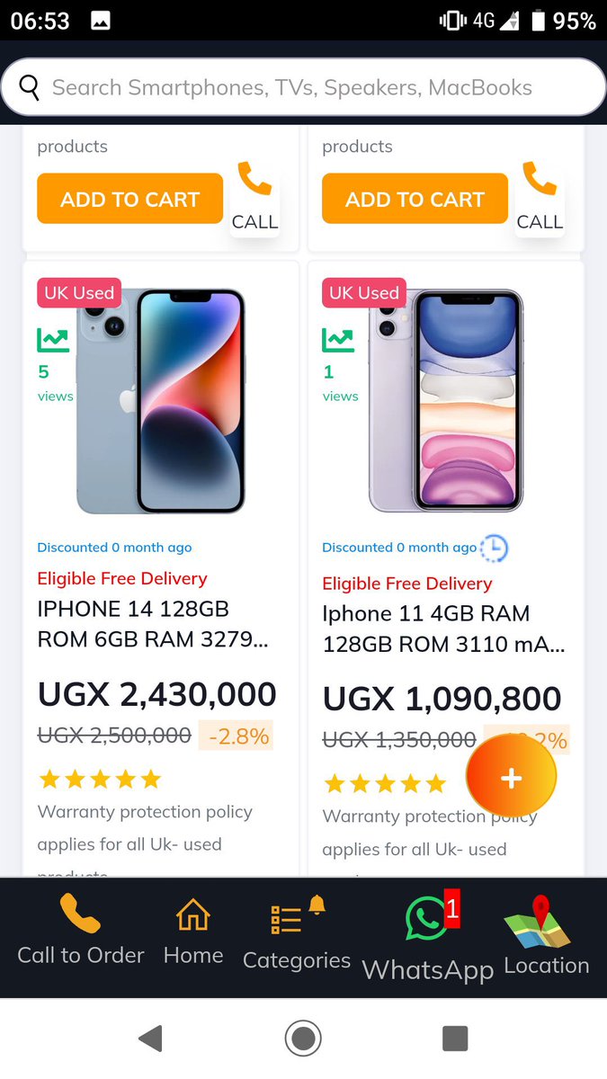 iPhone 15 Pro max and 14 pro max Best prices in uganda! 
Call/whatsap @mobileshopug 0742471510 or 0709744874

Browse deals >> mobileshop.ug/products/apple

Paycash on delivery #MOBILESHOPUG