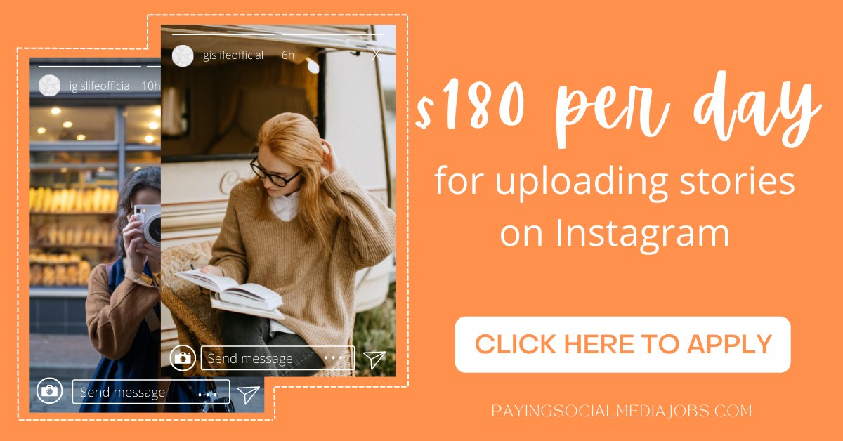 Earn $180 a Day by Uploading Stories on Instagram! 💰✨
Apply Now: shafiq580.com/social-media-j…

#Instagram #InstagramStories #SocialMedia
#OnlineIncome #EarnMoney #DigitalNomad
#WorkFromHome #SideHustle #TechJobs
#Opportunity #Career #NYCJobs #DreamJob