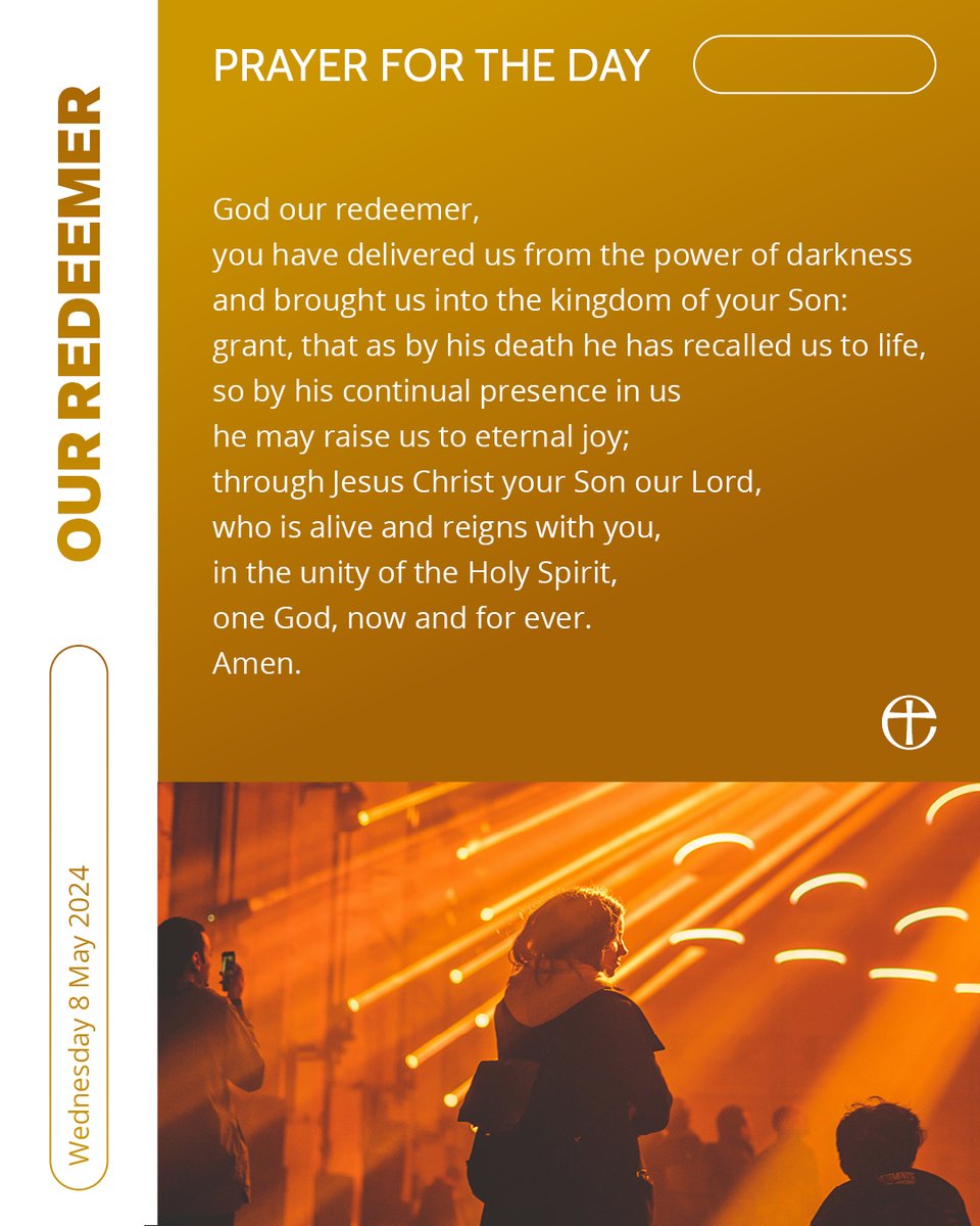 Lord, graciously hear us.

Listen to today's prayer or read a plain text version at cofe.io/TodaysPrayer.