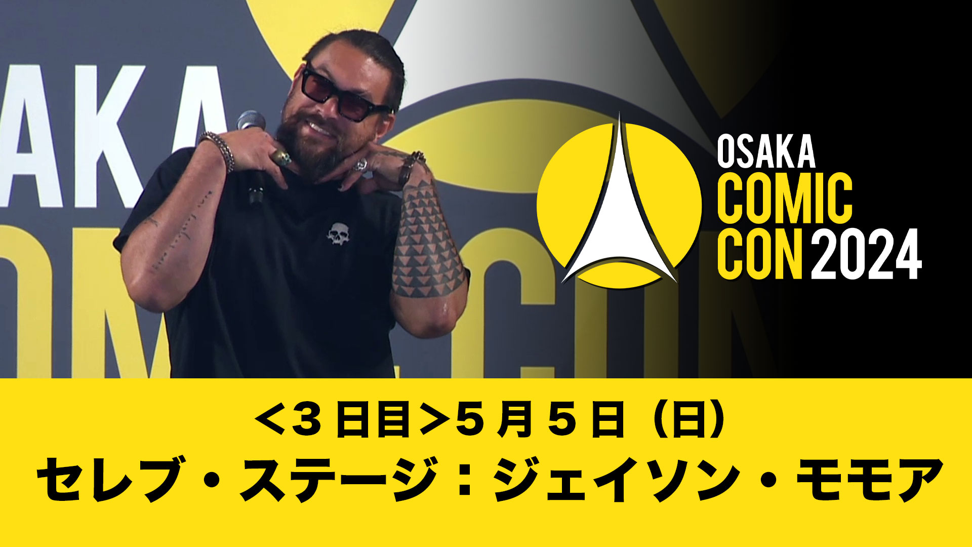 衝撃特価 東京コミコン ジェイソンモモア 直筆サイン フレーム