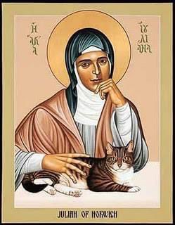 It is the Feast of Julian of Norwich, patron saint of cat ladies.