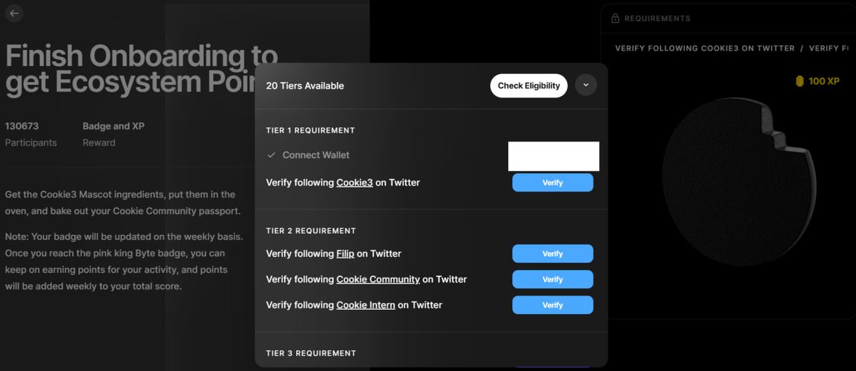 AlexFehringer's tweet image. AIRDROP $COOKIE 🪂

Zgarnij tokeny całkowicie za darmo! 

Posiadasz $GSIWFT? Dostaniesz 🎁
Zapraszam was na tego AIRDROPowego 🧵 o projekcie @cookie3 💎

✅ Miliony tokenów czekają!
✅ 5 minut pracy!
✅ Pewny zysk?!
1⃣ Cookie to marketingowa platforma, która odpaliła kampanie