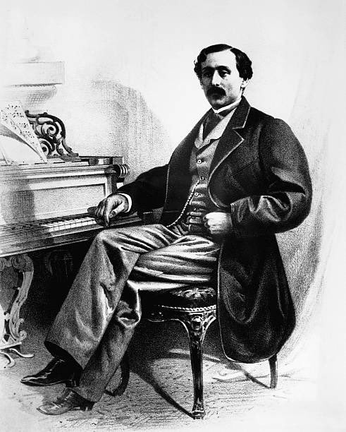 𝐋𝐨𝐮𝐢𝐬 𝐌𝐨𝐫𝐞𝐚𝐮 𝐆𝐨𝐭𝐭𝐬𝐜𝐡𝐚𝐥𝐤 (1829 –1869), the first touring virtuoso pianist from America, was born #OnThisDay He was also one of the last of the pianists who played only his own music in concerts. One of the things he couldn’t do was 𝐨𝐜𝐭𝐚𝐯𝐞…