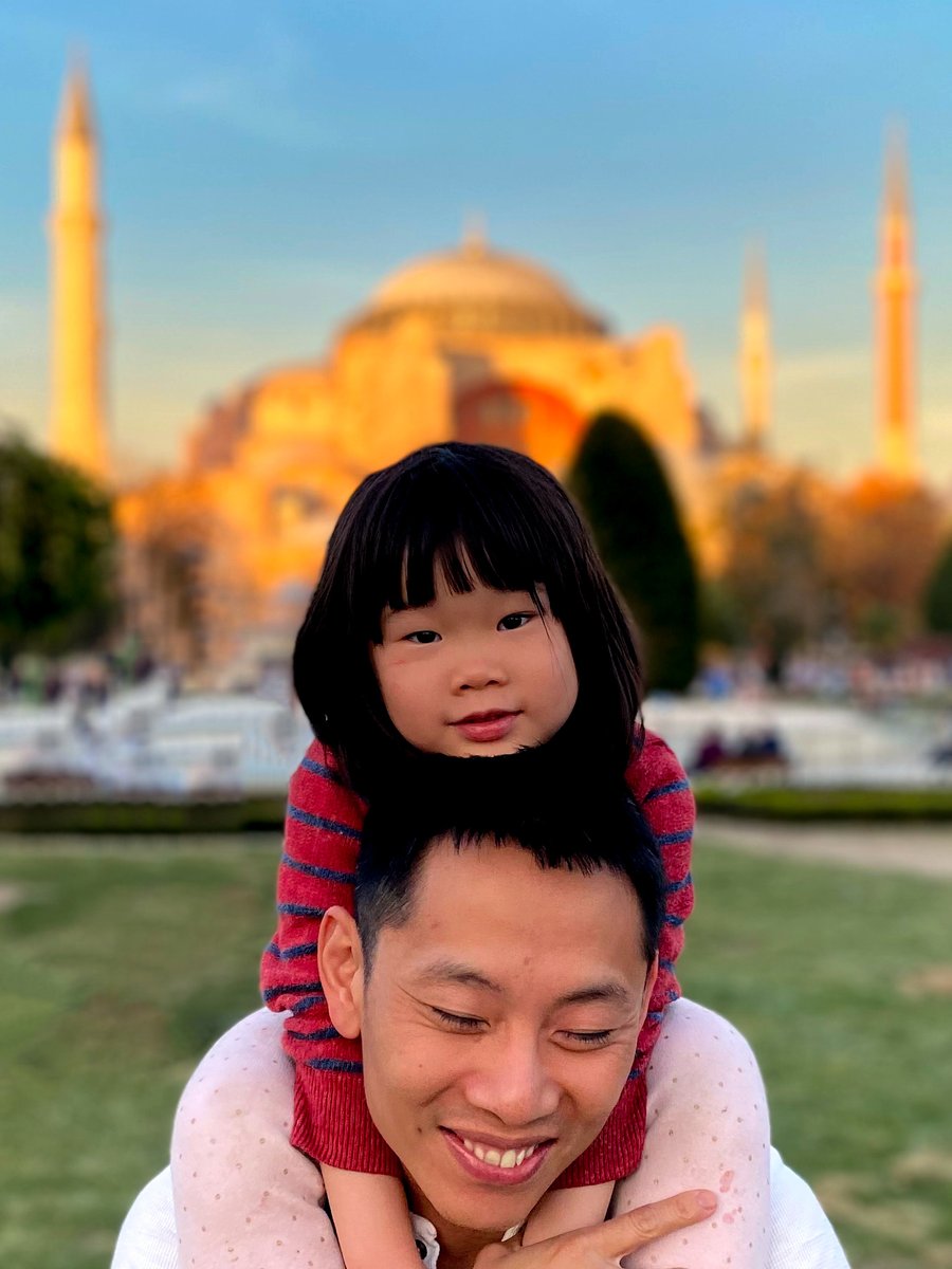 Ayasofya'da çektiğim bu fotoğrafın bende ayrı bir yeri var.