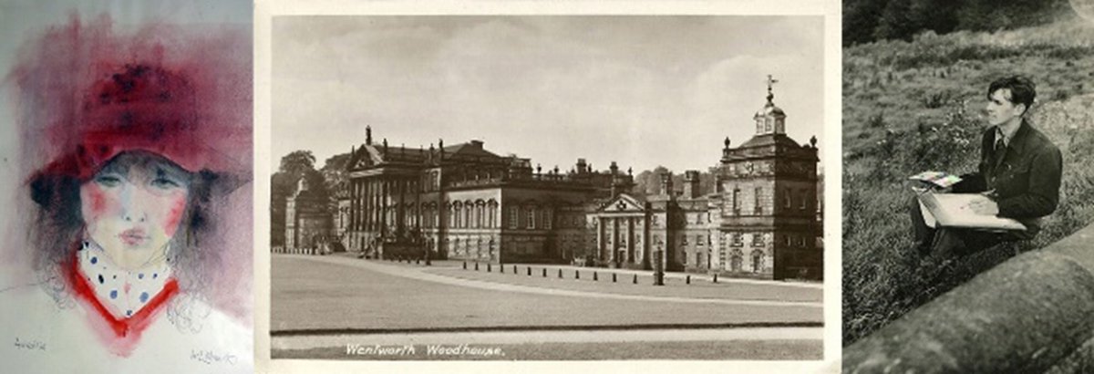 #WildsmithWednesday Brian Wildsmith spent his free time sketching & went to Wentworth Woodhouse to draw the classical statues inside the house. There, he met Aurélie Ithurbide, one of the chef's daughters. They fell in love & eventually married in 1955. barnsleymuseums.art.blog/2024/03/22/the…