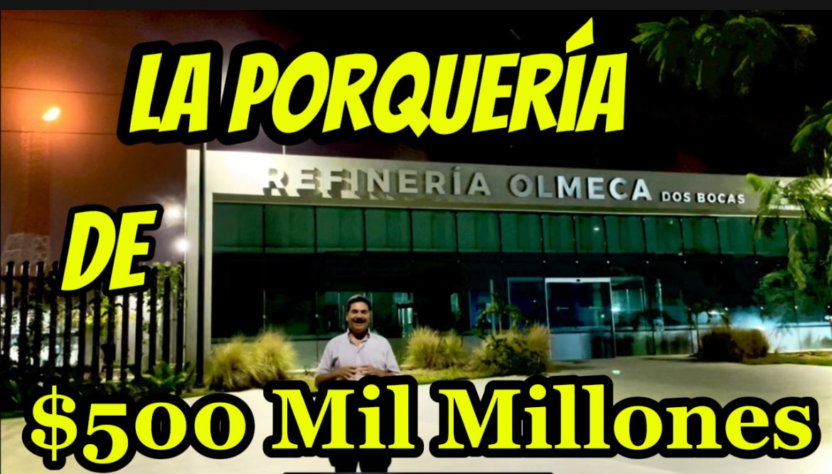 Arranque de Dos Bocas,
Otraaaa Vez se pospuso🛢️
La Porqueria de $500 mil Millones que NO Refina NADA‼️... 

👉youtu.be/yYGs0e7Reng?si… vía @YouTube👈🏼   Video

#NarcoPresidenteAML053 SCJN #NarcoPresidenteAML054 Loret #NarcoPresidenteAML055 amlo
#NarcoCandidataClaudia56 INE