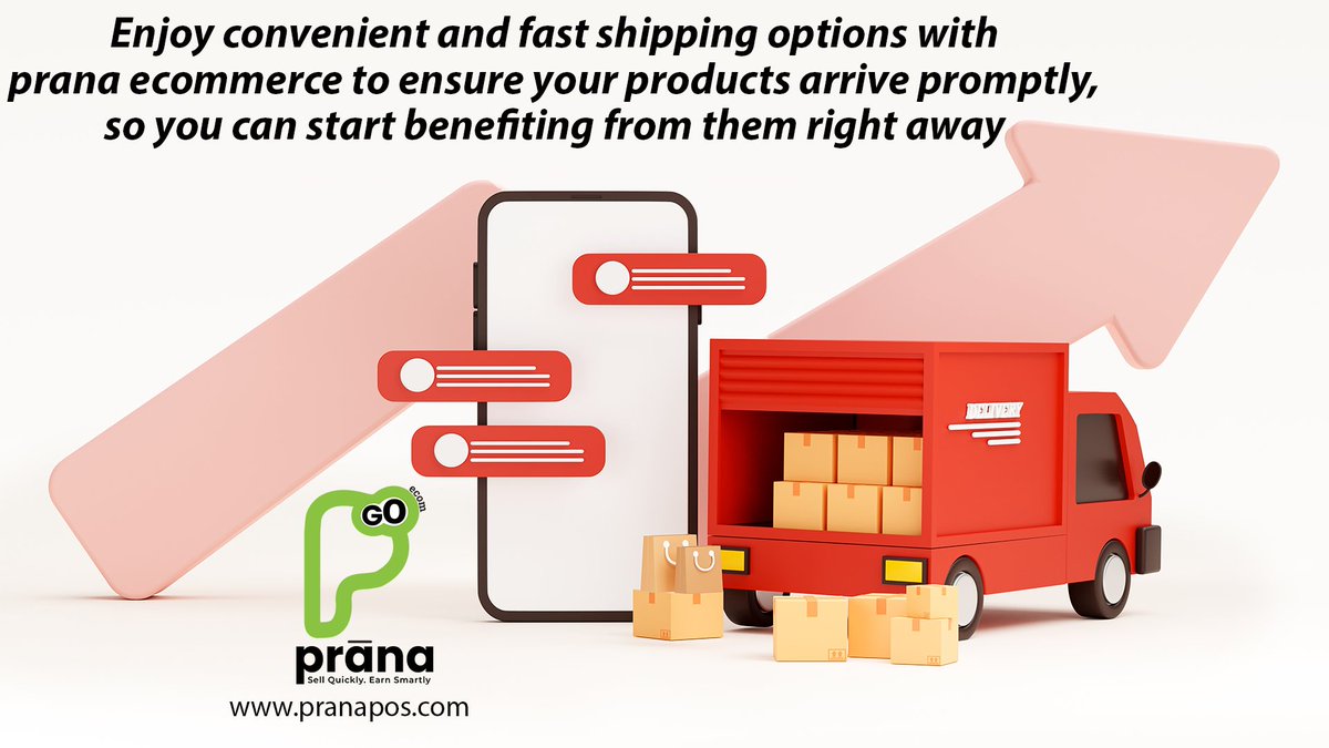Get ready to experience speedy delivery with Prana E-commerce! Say goodbye to waiting and hello to enjoying your products in no time. Shop now! Visit our website: pranapos.com/index.php/e-co… Schedule a personalized product demo: +91 7032655831 . . #PranaGo #DigitalStore #Ecommerce