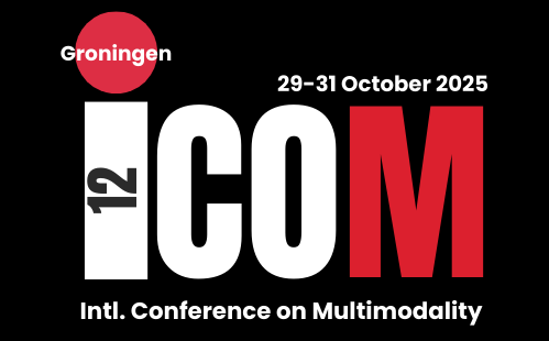 SAVE THE DATE The 12th International Conference on Multimodality, #12ICOM, will take place on 29-31 October 2025 in Groningen! Please spread the word. More updates soon via: bit.ly/12ICOM. The #12ICOM organizing team can’t wait to host you in the capital of the north!