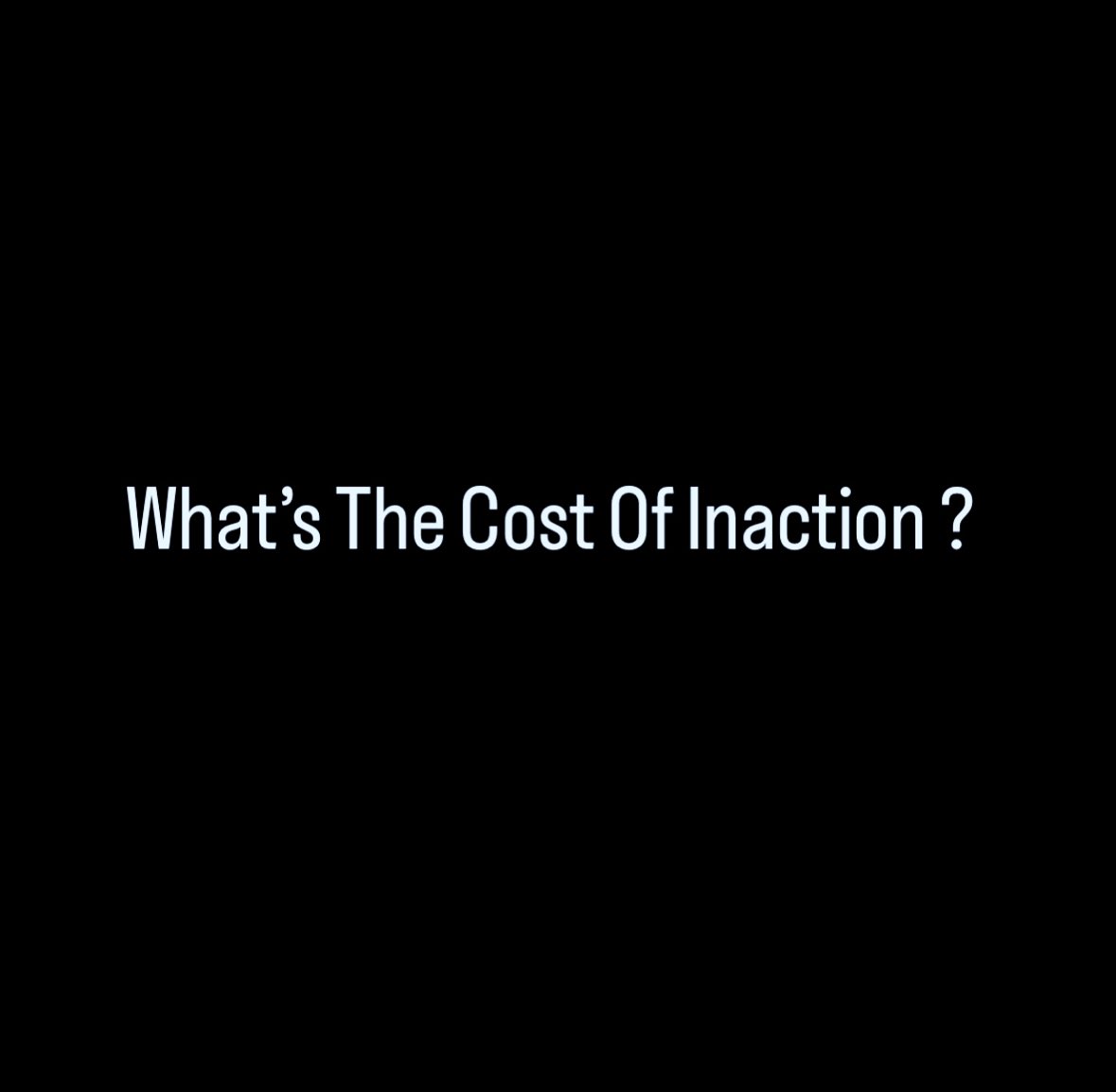 Ask yourself . . . 

#ask #cost #ProblemSolving #ProductivityTips