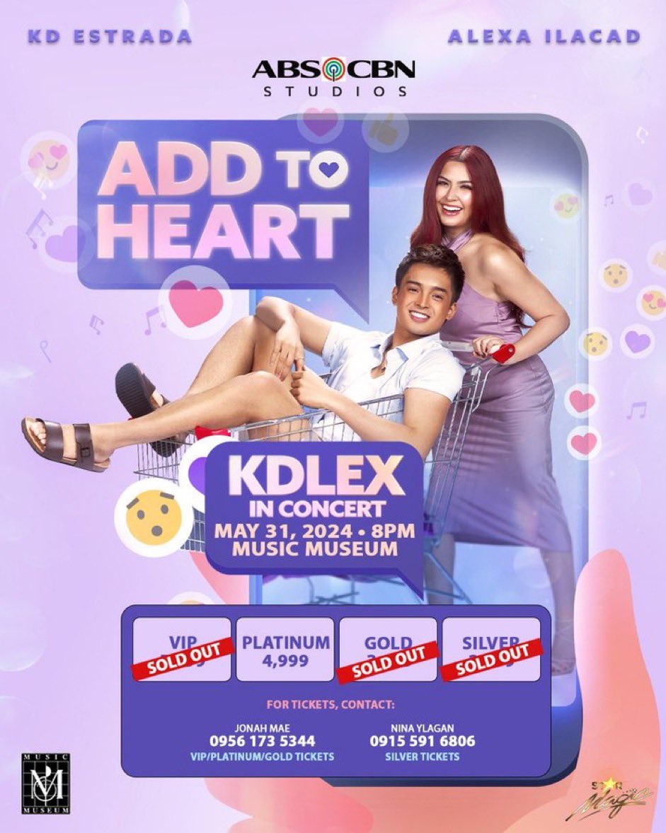 Biglaang XParty Official Tagline

KDLEX GOLD TIX SOLDOUT

#KdLex
#AddToHeartKDLEXConcert  

Reminders: 
- No numbers 
- Minimum of three words per tweet
- No emojis
- No all caps

Kindly drop the tag if you see this tweet. Thank you! 
@kdestrada_ @alexailacad