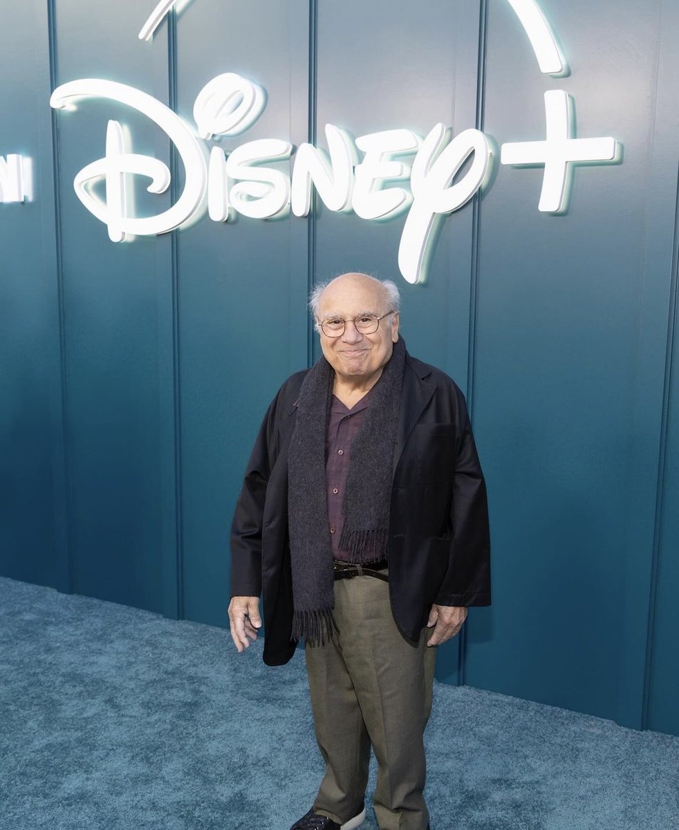 Shoutout to this photo of Danny DeVito. He looks like if Larry David got hit by a goomba so he shrunk down