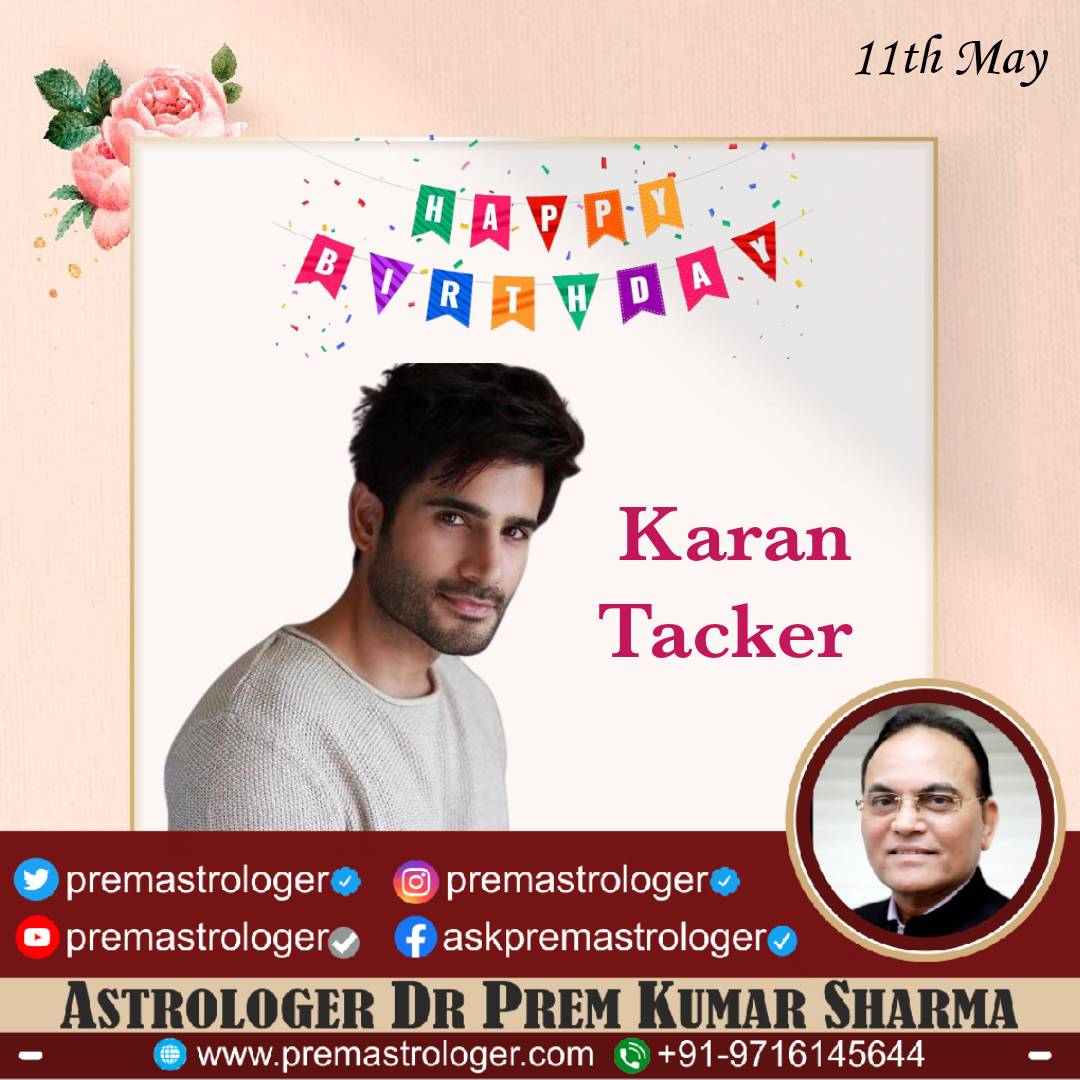 Warm birthday wishes to the much-loved actor, Karan Tacker Ji! Your impactful performances continue to make waves in the industry. May the coming year bring you continued success & prosperity in all your endeavors. May God bless you always. @karantacker #Actor #HappyBirthday