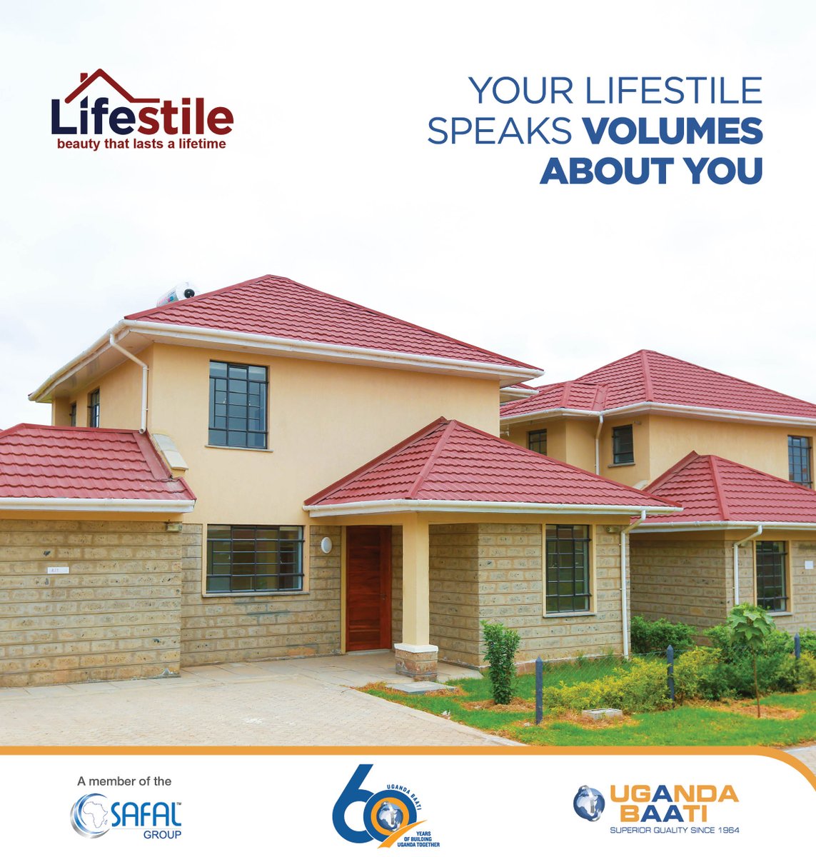 Your home can be the benchmark for the rest of your neighbourhood. Be the muggaga on the hill with Lifestile. You are spoilt for colour choice when it comes to Lifestile. Get it in steel grey, forest green, rose garnet, midnight blue, charcoal among others. Visit the e-shop and