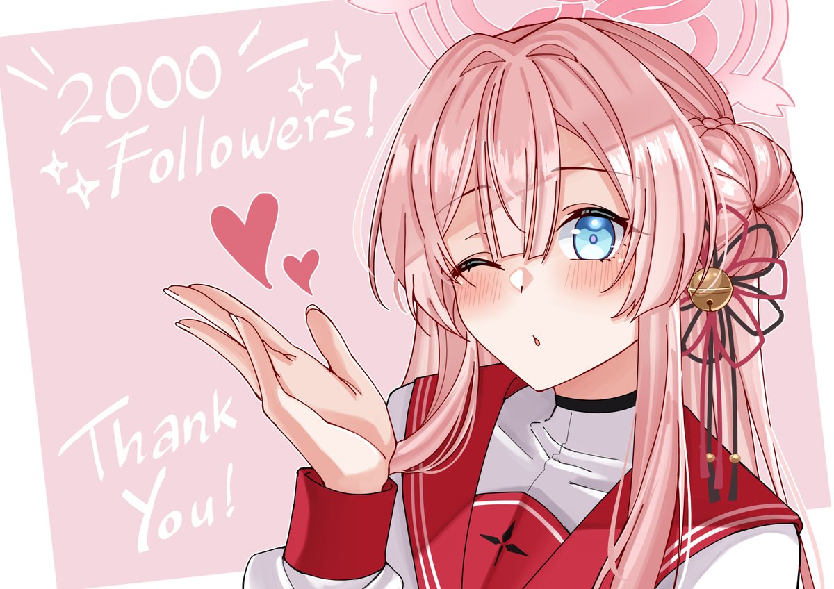 2000 Followers Reached!!🎉
Thank you so much for all Mimori Fans out there!💕

Kiss from Mimori as reward for everyone 🥰❤️