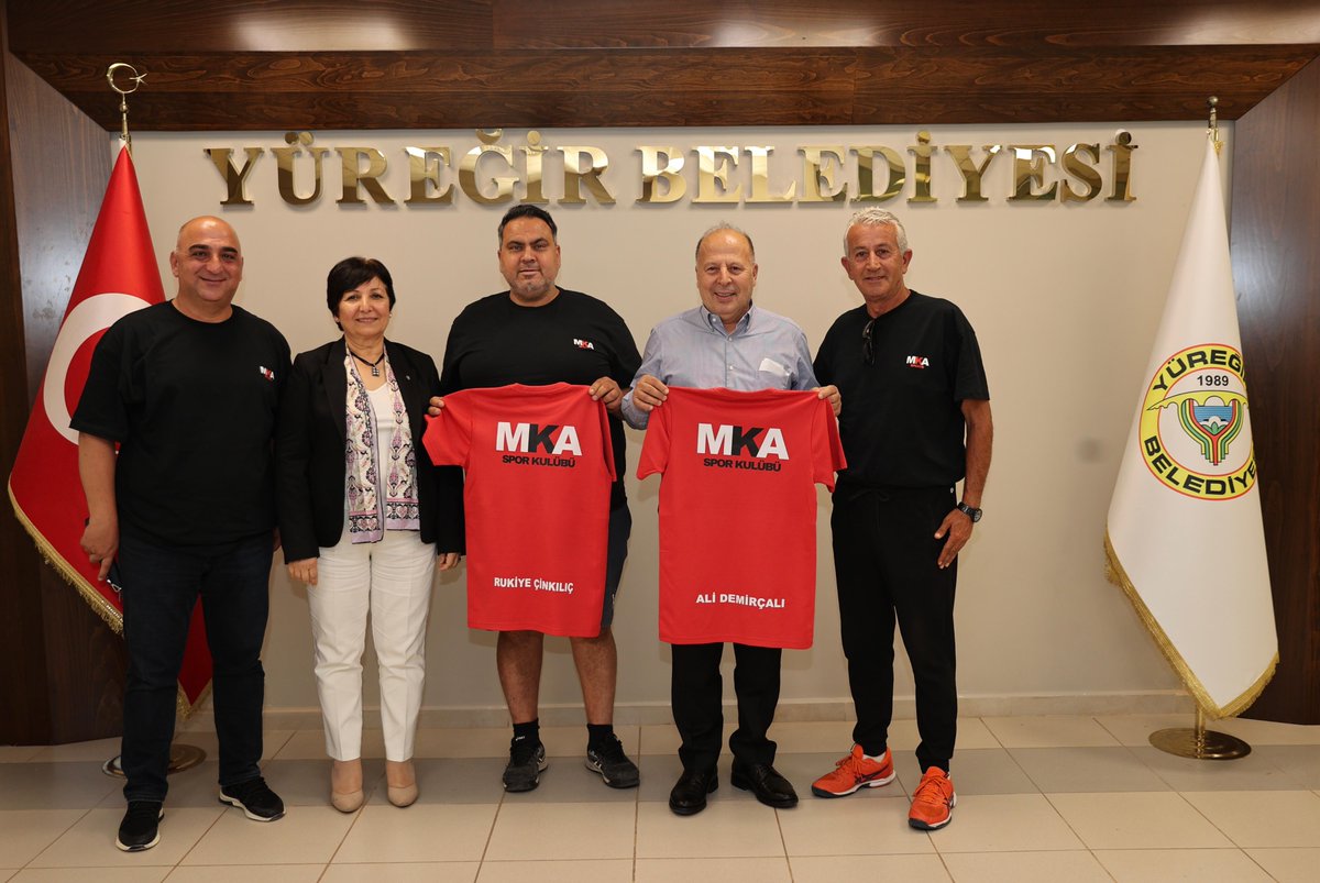 MKA Sports Spor Kulübü Başkanı Murat Koçak ve yönetim kurulu üyelerine ziyaretlerinden dolayı teşekkürlerimi sunuyorum.