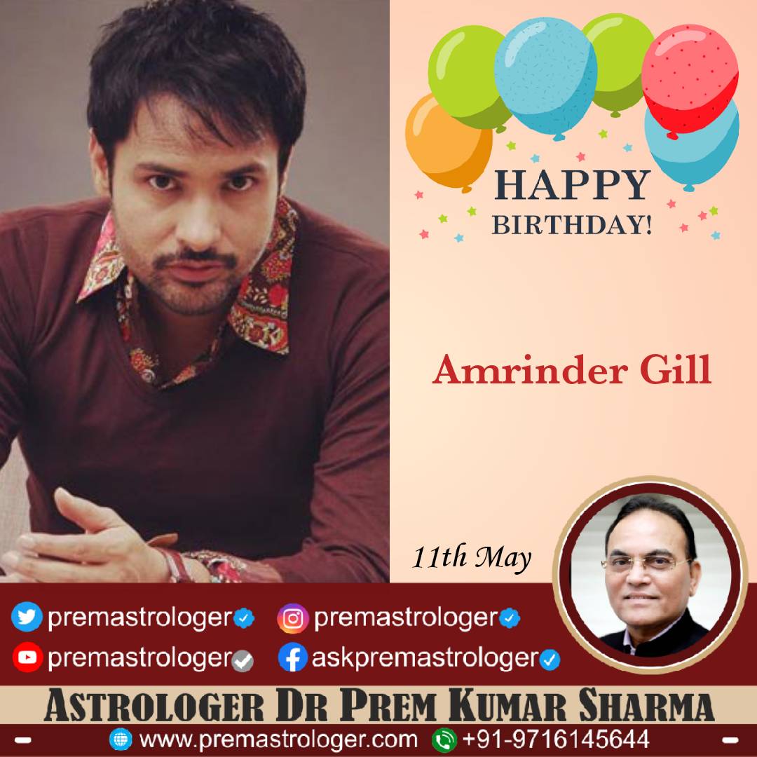 Sending a multitude of birthday wishes to the multitalented Punjabi artist, Amrinder Singh Gill Ji! As a singer, actor, songwriter, & producer, you've proven your mettle. Here's to a prosperous & wonderful year ahead! GBY! @IamAmrinderGill #Actor #HappyBirthday