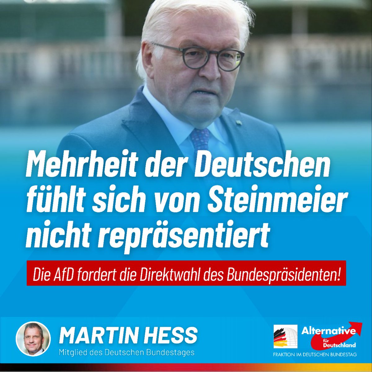 Frank-Walter Steinmeier tritt nicht nur regelmäßig in politische Fettnäpfchen, er verharmloste bereits linksextreme Gewalt, bezeichnete Deutsch als 'Täter-Sprache' und AfD-Wähler indirekt als Ratten, während er sich immer wieder klar auf die Seite der Ampelregierung schlägt,…