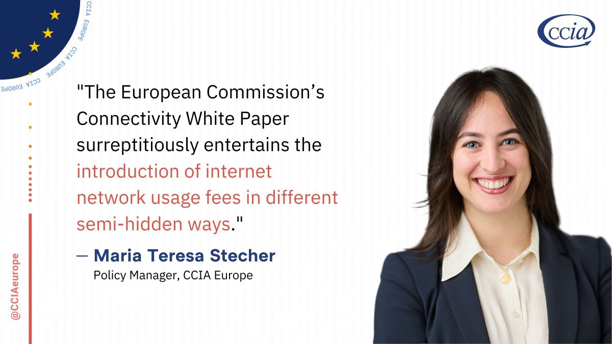 #FairShare debate: 'The 🇪🇺 Commission Connectivity White Paper surreptitiously entertains the introduction of internet #NetworkFees in different semi-hidden ways,' warns @MTStecher. 

✍️ Europe’s #OpenInternet Still At Risk under Commission’s Plans 

➡️ project-disco.org/european-union…