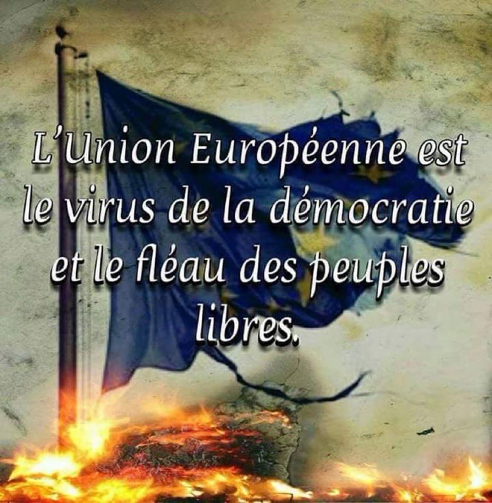 @steph_sejourne @BesoindEurope @ValerieHayer @bayrou @EPhilippe_LH @Elisabeth_Borne €urSS !!   🤮🤮🤮🤮