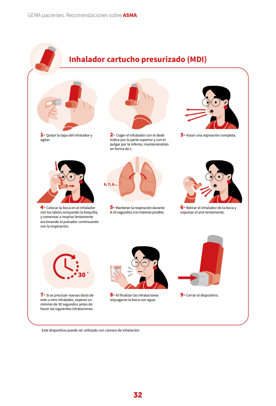 FarmaMadridAP's tweet photo. ‘Guía GEMA Pacientes. Recomendaciones sobre Asma’. Nueva edición de la guía, basada en GEMA 5.3 y 5.4, para pacientes y familiares, en lenguaje adaptado.👉 https://t.co/GZmt6CD0gQ https://t.co/lfFrpuo36A
