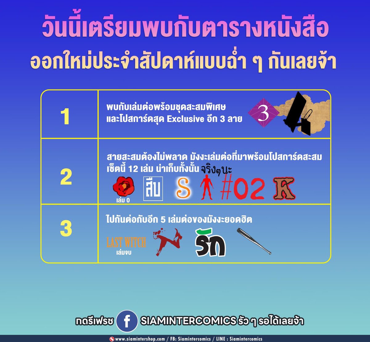 ❝ เล่ม 11 มีอะไรสนุก ๆ รอพวกเธออยู่ ❞

❝ ขอฝากด้วยแล้วกัน ❞