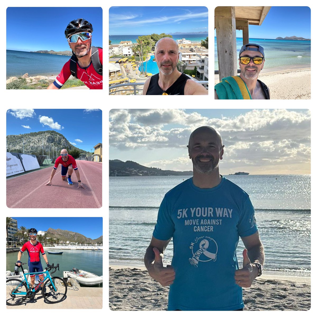Mr H @haywoodgmp had the best time at his training camp in Spain as you can see ☀️ we are on countdown to the ROC @visitwales on Saturday, super excited to be in snowdonia & fundraising for the brilliant @MOVEcharity it would be fab to reach his target! justgiving.com/page/john-hayw…