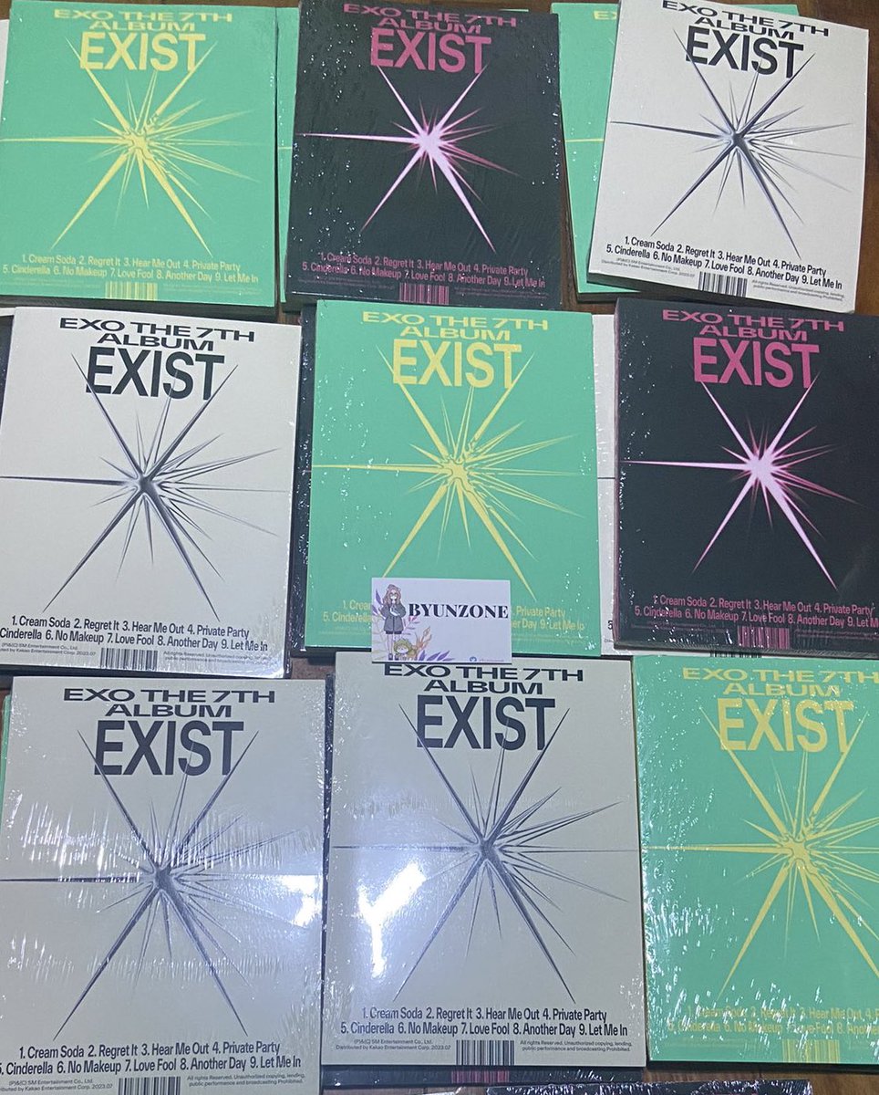 WTS LFB PH 

SEALED EXO EXIST ALBUM
MINE + VERSION  (E X O Versions ✅)
— ₱290 php only!! 

DOP: MAY 15 

ONHAND | DM TO CLAIM 💌

🏷️ discounted albums ph go