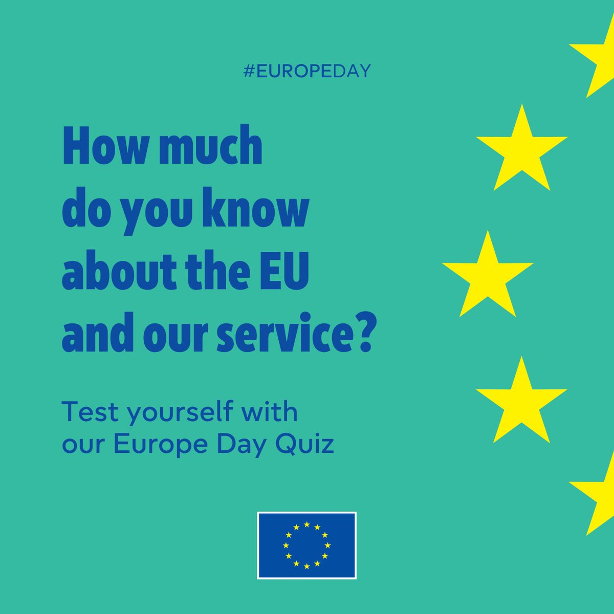 How well do you know the 🇪🇺 EU? From the EU in the world and its history to what the EU has in store for the future, test your knowledge with our quiz: togetherweareeurope.eu. #EuropeDay