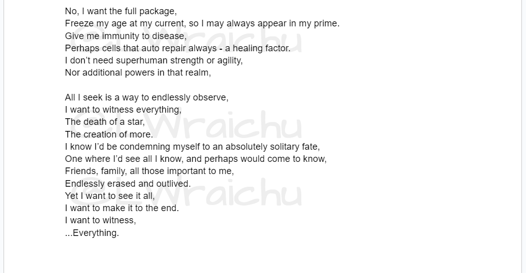 LWraichu's tweet photo. Well, I tried to record this one for #MakerMay Day 7, Wish, but alas my reading speed is not fast enough for how much poem I wrote.
So have this instead (with watermark :) )
#poetry #poetrytwitter #poet https://t.co/E5h6zlEnq1