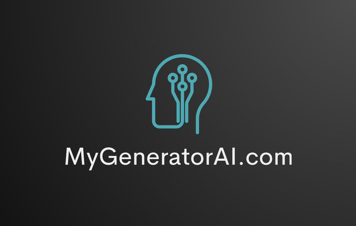 gm 🤙🏻
MyGeneratorAI.com for sale $2,900 

Get it before it is too late 💎

#Domains #domainsforsale #ArtificialIntelligence #aigenerated #DomainForSale #domainnames #AIgenerator