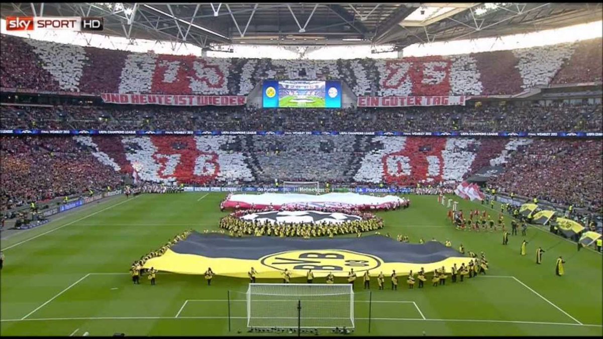 Alright guys, it's match-day. The most important game of the season against Real Madrid! Today we have to show that we want to take this step to Wembley! The black and yellow ones are already waiting there. let's repeat 2013!