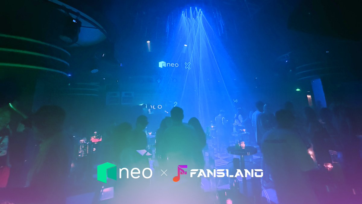 What an incredible afterparty we had at the @fansland_io #Web3MusicFestival on the weekend! 🪩 Neo has taken its first steps into the Asian entertainment industry. Thanks to everyone who joined us for an unforgettable night! 💚