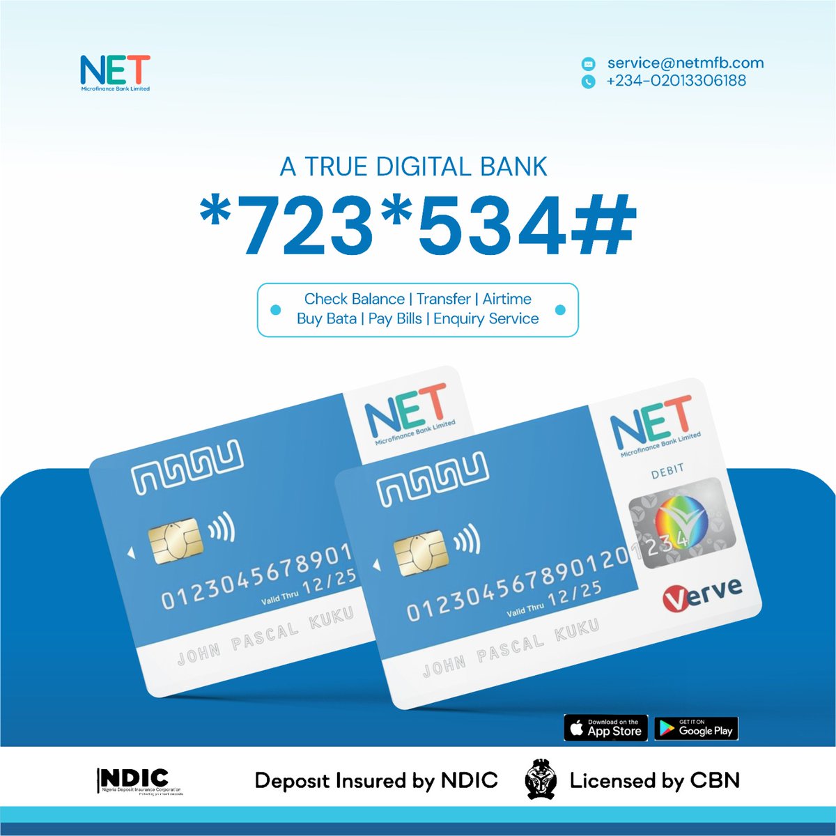 mistahussein's tweet image. A true Digital Bank...NET MICROFINANCE BANK!
#digitalbank #netmfb #ussd