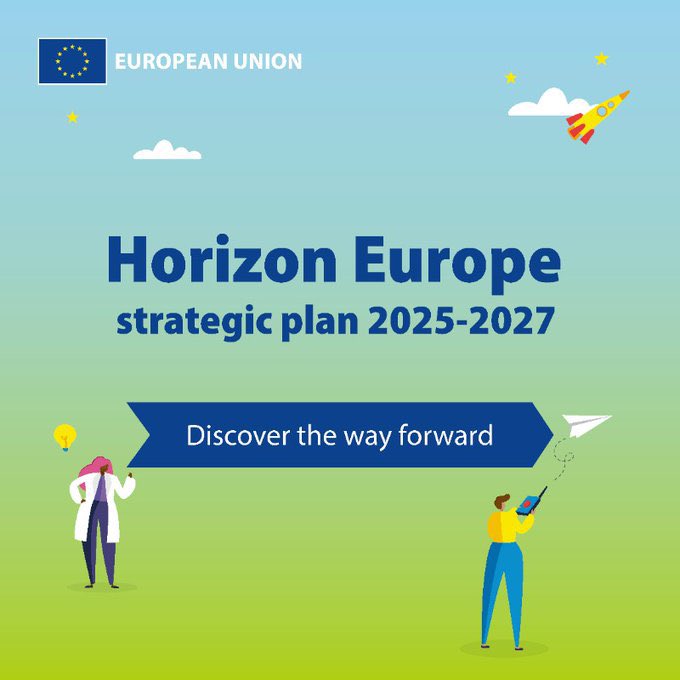 The 2nd @HorizonEU Strategic Plan 2025 - 2027 is the guide for EU research & innovation. Learn more👉 bit.ly/4b5yJ7z #PolSCA runs today an info session for #RMAs across @PAN_akademia to cover this & learn how the plan will shape upcoming #HorizonEU WPs💡
